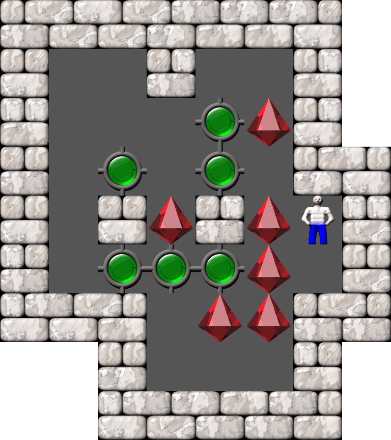 Sokoban Serg Belyaev 3 level 69